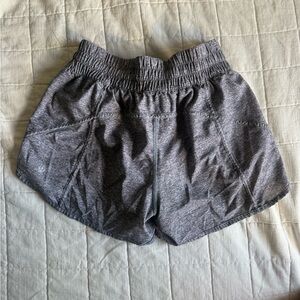 Lululemon track that shorts Heathered grey 3”